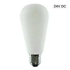 SEGULA Dæmpbar Led-Pære > LED-pære 24V E27 6 W 927 rustik opal dim