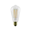 SEGULA Dæmpbar Led-Pære > LED Soft Line Cage ST64 E27 6W 2.200K dæmpbar