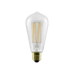 SEGULA Dæmpbar Led-Pære > LED Soft Line Cage ST64 E27 6W 2.200K dæmpbar