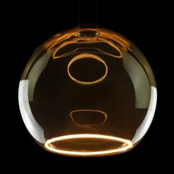 Dæmpbar Led-Pære|Led Pærer ^ SEGULA LED svævende kugle G300 E27 5W 922 guld dæmpbar