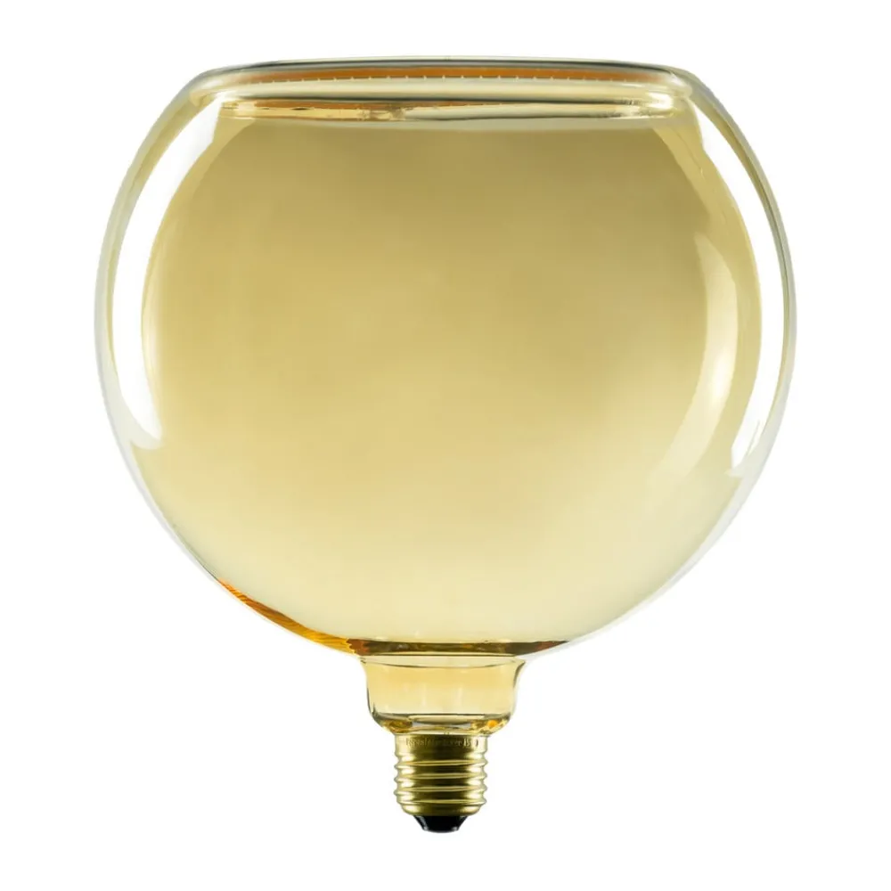 Dæmpbar Led-Pære|Filament Pære ^ SEGULA LED svævende kugle G150 E27 4W 922 guld dæmpbar
