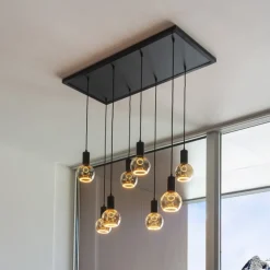 Dæmpbar Led-Pære|Filament Pære ^ SEGULA LED svævende kugle G150 E27 4W 922 guld dæmpbar