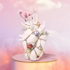 Møbel Og Interiør ^ SELETTI Love in Bloom Kintsugi-vase, farverig, porcelæn, guld