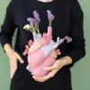 SELETTI Møbel Og Interiør > Love in Bloom-vase, farverig, højde 25 cm, porcelæn