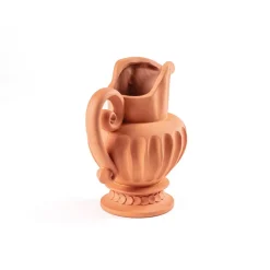 Møbel Og Interiør ^ SELETTI Magna Graecia Caraffa-vase, højde 33 cm, terracotta