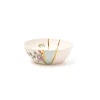 Møbel Og Interiør ^ SELETTI salatskål Kintsugi 3, farverig, 300 ml, porcelæn