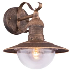 Globo Væglamper > Sella udendørs væglampe i vintage-rustlook