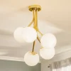 Euluna Loftlamper > Selva loftlampe, 5 lyskilder offset, guld