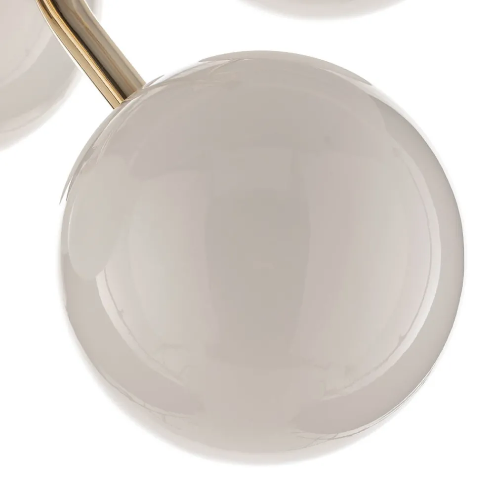 Euluna Loftlamper > Selva loftlampe, 5 lyskilder offset, guld