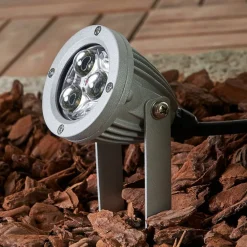 Udendørs Spot ^ Ledino Sendling LED-lampe med jordspyd lavet af trykstøbt aluminium