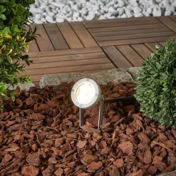 Udendørs Spot ^ Ledino Sendling LED-lampe med jordspyd lavet af trykstøbt aluminium