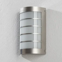 CMD Væglampe Med Sensor|Væglamper > Sensor-LED-lampe Aqua Marco med gitter i stål