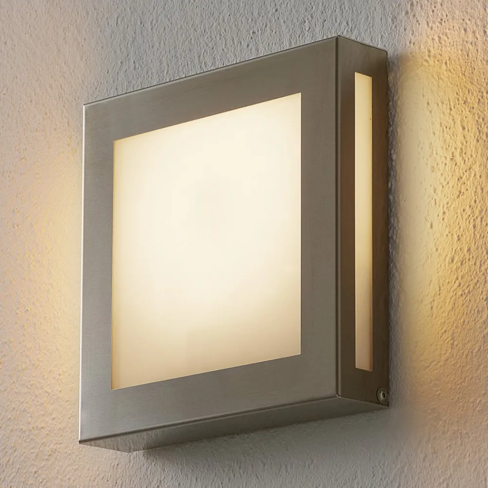 CMD Væglampe Med Sensor > Sensor-LED-udendørslampe Aqua Legendo Mini, stål