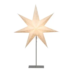 STAR TRADING Dekorationsbelysning|Julepynt > Sensy stående stjerne, højde 78 cm, hvid