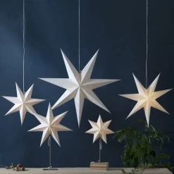 STAR TRADING Dekorationsbelysning|Julepynt > Sensy stående stjerne, højde 78 cm, hvid