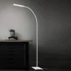 Briloner Arbejdsrum/Kontor|Gulvlamper > Servo LED-gulvlampe, kan dæmpes, CCT, hvid