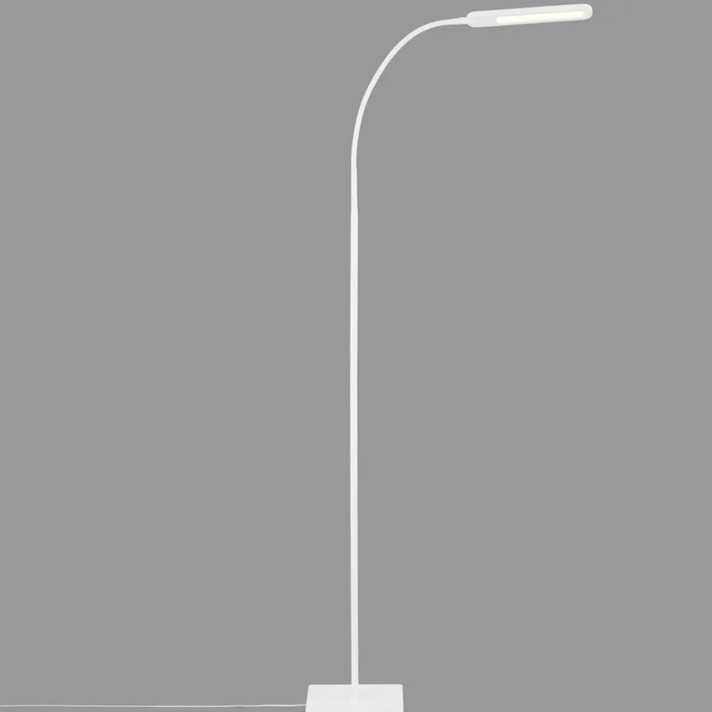 Briloner Arbejdsrum/Kontor|Gulvlamper > Servo LED-gulvlampe, kan dæmpes, CCT, hvid