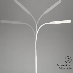 Briloner Arbejdsrum/Kontor|Gulvlamper > Servo LED-gulvlampe, kan dæmpes, CCT, hvid