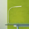 Briloner Arbejdsrum/Kontor|Bordlamper > Servo LED-klemmelampe, kan dæmpes, CCT, hvid