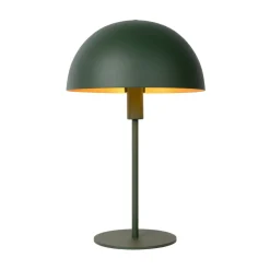 Lucide Bordlamper > Siemon bordlampe i stål, Ø 25 cm, grøn