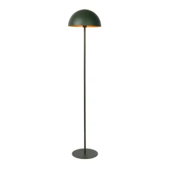Lucide Gulvlamper > Siemon gulvlampe af stål, Ø 35 cm, grøn