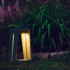 Les Jardins Dekorationsbelysning|Solcelle Lampe Med Sensor > Skaal LED solcelle-lanterne med sensor, 39 cm