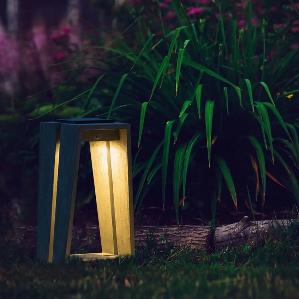 Les Jardins Dekorationsbelysning|Solcelle Lampe Med Sensor > Skaal LED solcelle-lanterne med sensor, 39 cm
