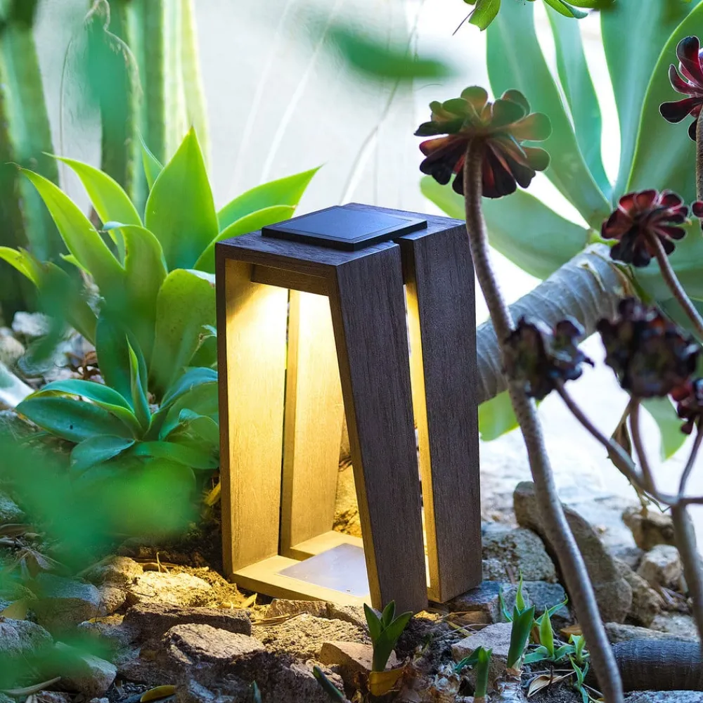 Les Jardins Dekorationsbelysning|Solcelle Lampe Med Sensor > Skaal LED solcelle-lanterne med sensor, 39 cm
