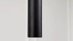 Lindby Skinnesystem > Skinne system 48V Lumaro, pendel, rørpære, 3 lyskilder, sort