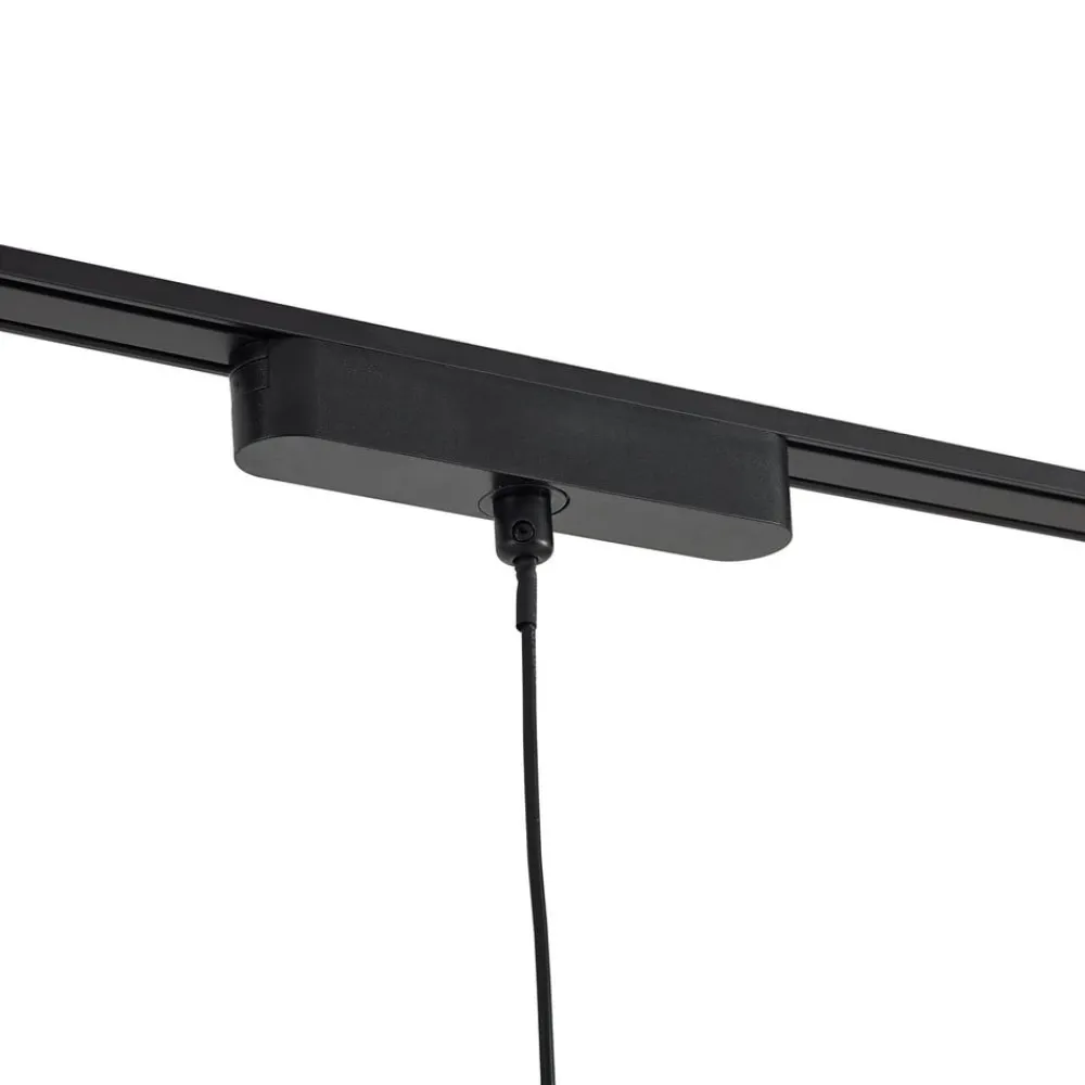 Lindby Skinnesystem > Skinne system 48V Lumaro, pendel, rørpære, 3 lyskilder, sort