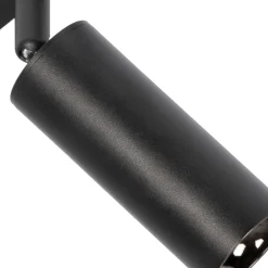 Lindby Skinnesystem > Skinne system 48V Lumaro, spots, 9 lyskilder, sort, 13,1 cm, dæmpbar