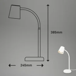 Briloner Arbejdsrum/Kontor|Bordlamper > Skriva bordlampe, GU10-fatning, hvid