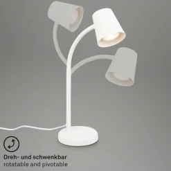 Briloner Arbejdsrum/Kontor|Bordlamper > Skriva bordlampe, GU10-fatning, hvid