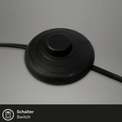Briloner Arbejdsrum/Kontor|Gulvlamper > Skriva gulvlampe, justerbar, GU10, sort