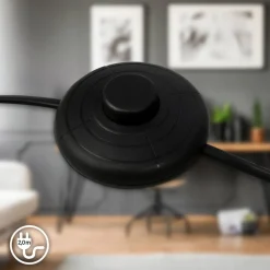 Briloner Arbejdsrum/Kontor|Gulvlamper > Skriva gulvlampe, justerbar, GU10, sort