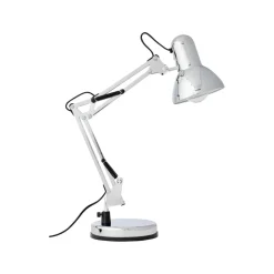 Arbejdsrum/Kontor|Bordlamper ^ Brilliant Skrivebordslampe Henry, krom, højde 50 cm, justerbar