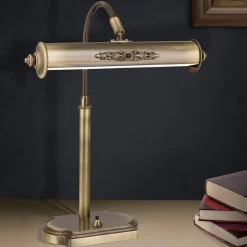 ORION Arbejdsrum/Kontor|Bordlamper > Skrivebordslampe Picture i antik messing