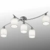 Loftlamper ^ Trio Lighting Skærme af hvidt stof - loftslampe Garda