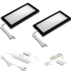 Hera Underskabsbelysning > Sky LED-underskabslampe dæmper 2 stk. 3000K sort