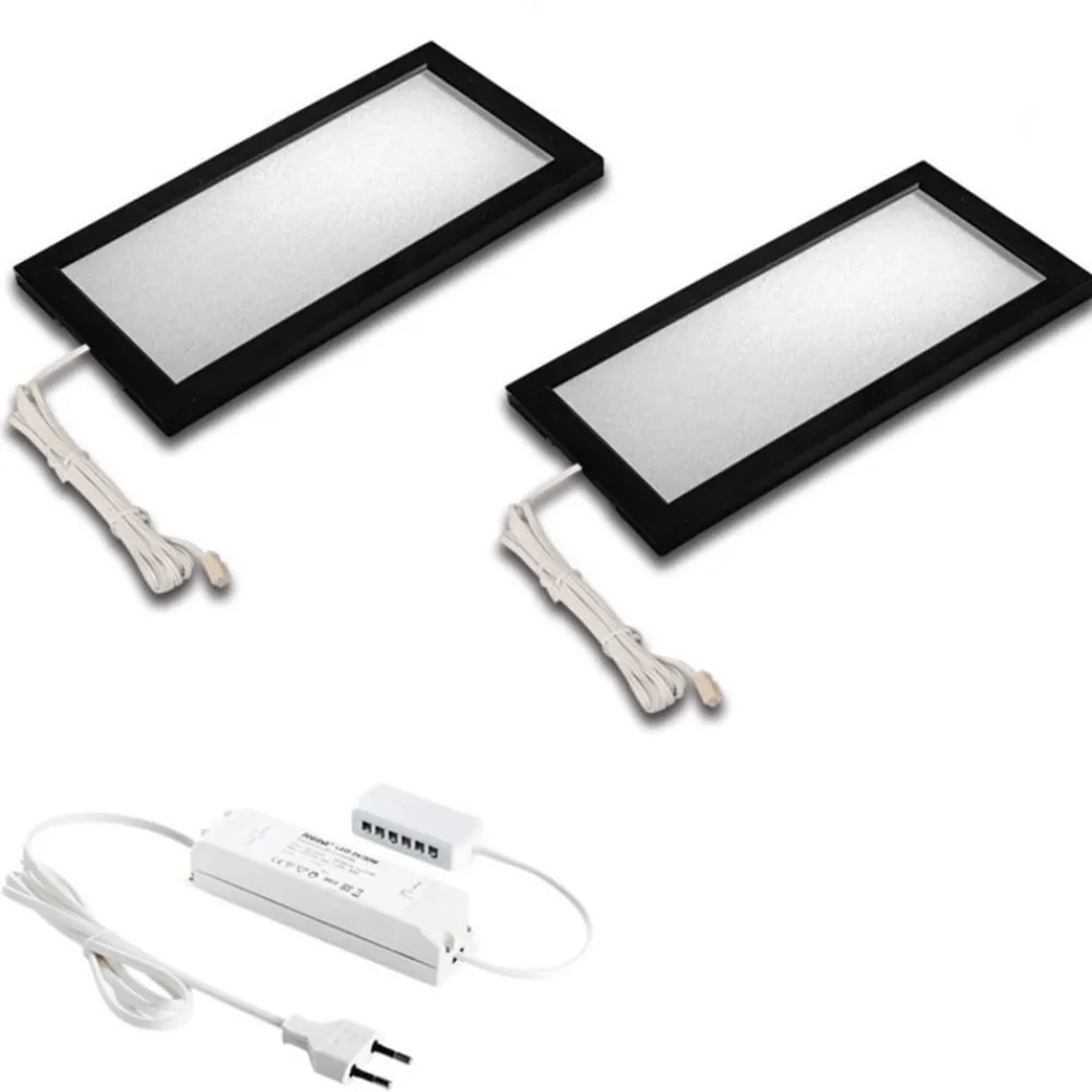 Hera Underskabsbelysning > Sky LED-underskabslampe 2 stk. 3.000 K sort