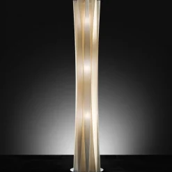Slamp Gulvlamper|Gulvlamper > Bach gulvlampe, højde 161 cm, guld