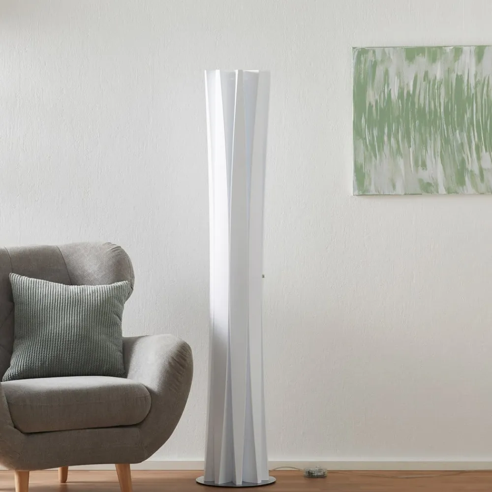 Slamp Gulvlamper|Gulvlamper > Bach gulvlampe, højde 161 cm, hvid
