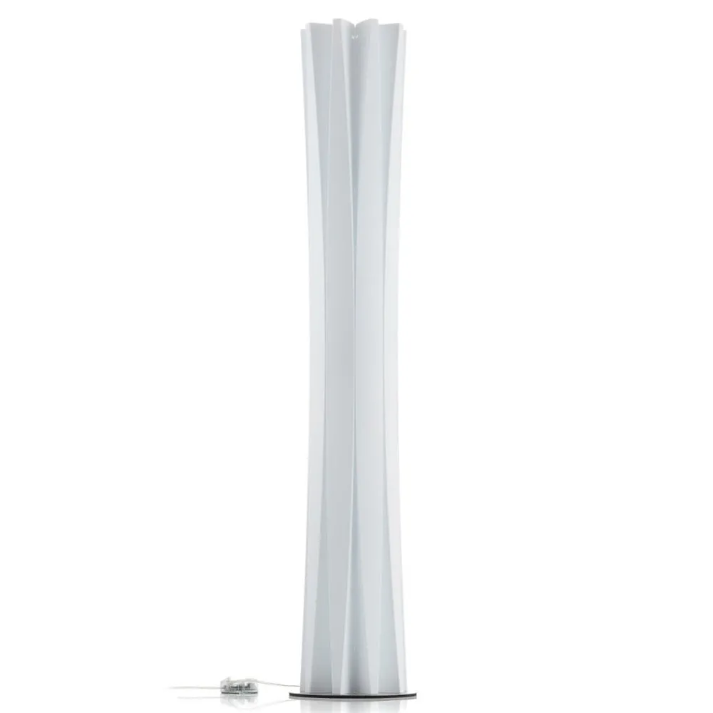 Slamp Gulvlamper|Gulvlamper > Bach gulvlampe, højde 161 cm, hvid