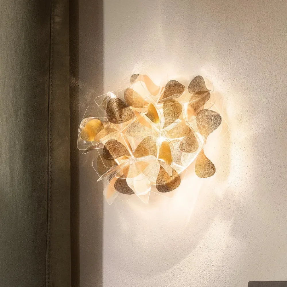 Væglamper|Væglamper ^ Slamp Clizia Mama Non Mama væglampe 32x28cm guld