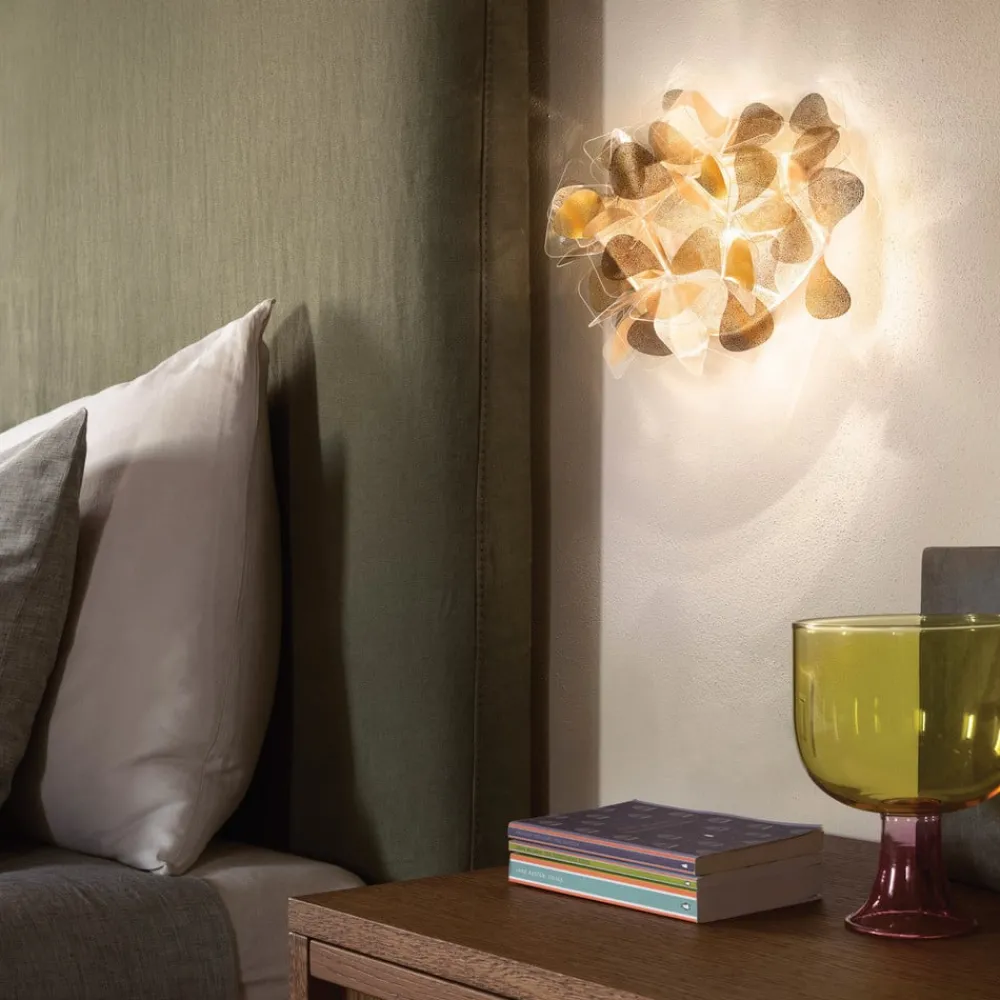 Væglamper|Væglamper ^ Slamp Clizia Mama Non Mama væglampe 32x28cm guld