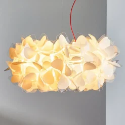 Slamp Pendellamper > hængelampe Clizia Mama Non Mama, Ø53cm, hvid/rød