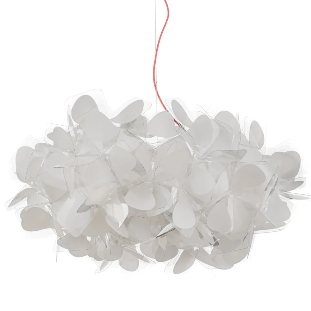 Slamp Pendellamper > hængelampe Clizia Mama Non Mama, Ø53cm, hvid/rød