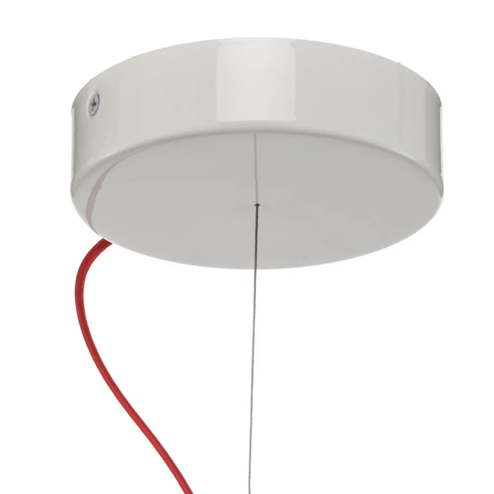 Slamp Pendellamper > hængelampe Clizia Mama Non Mama, Ø53cm, hvid/rød