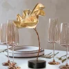 Bordlamper ^ Slamp LaFleur LED-bordlampe, genopladeligt batteri, fløjl