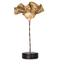 Bordlamper ^ Slamp LaFleur LED-bordlampe, genopladeligt batteri, fløjl